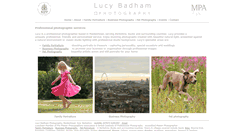 Desktop Screenshot of lucybadham.co.uk